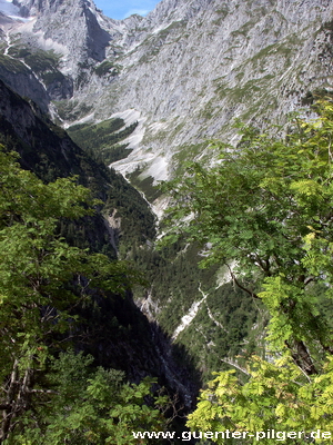 Blick in das Höllental