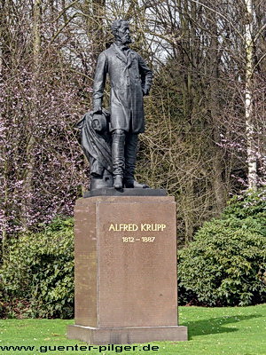 Alfred Krupp, Standort: Villa Hügel