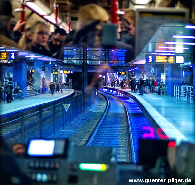 Einfahrt Essen Hauptbahnhof