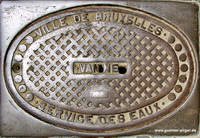 Kanaldeckel Brüssel