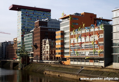 Häuser am Medienhafen