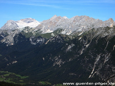 Blick Richtung Zugspitze