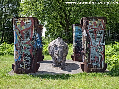 Skulpturen in den Stadtteilen