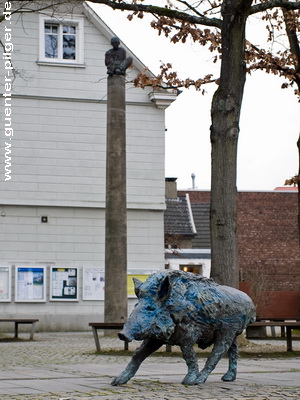 Prof. Carl Emanuel Wolff: Der Märchenbrunnen "Das tapfere Schneiderlein" (2008)