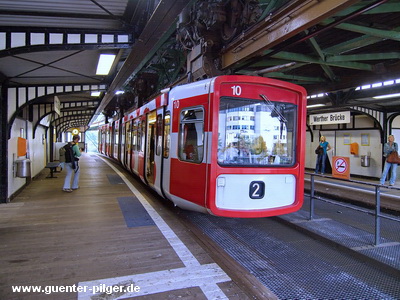 Wuppertaler Schwebebahn - Werther Brücke