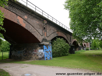 Eisenbahnbrücke in Mülheim/Ruhr