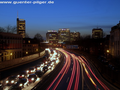 A40 und Innenstadt