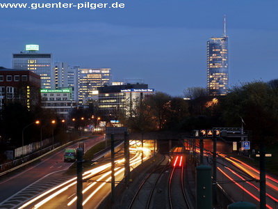 Blick auf die Innenstadt Richtung Osten