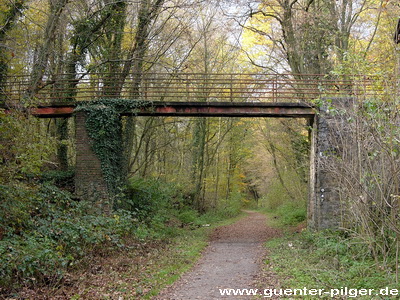 Wandern auf der ehemaligen Bahntrasse