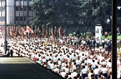 Huyssenallee, Deutsches Turnerfest 1963