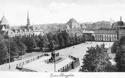 Burgplatz Essen 1916