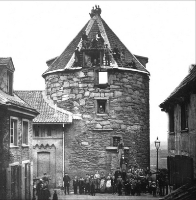 Heckingturm Essen um 1861