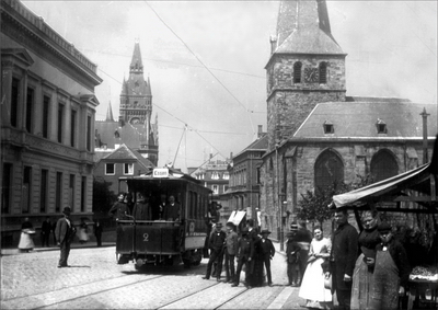 Essen Burgplatz um 1895