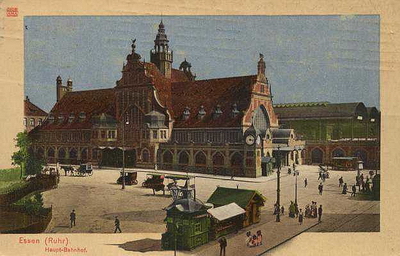 Essen Hauptbahnhof um 1910