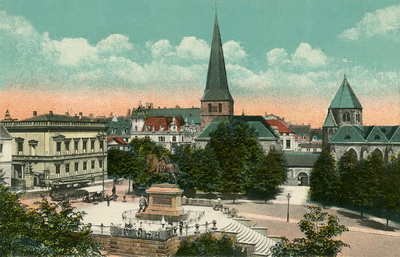 Essen Burgplatz 1918