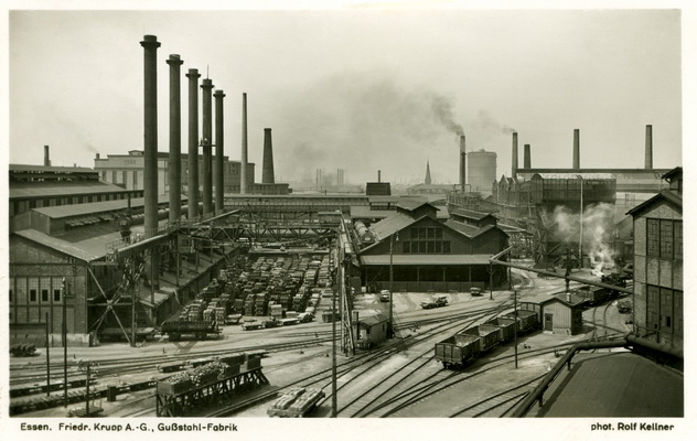 Essen -Krupp-Gussstahl-Fabrik