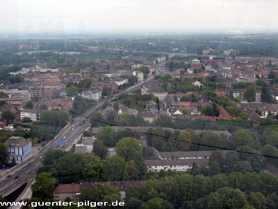 Essen-Ost mit Ruhrschnellweg