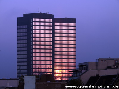 Rathaus in der Abendsonne