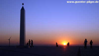 Sonnenuntergang auf Hoheward