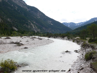 Isar zwischen Mittenwald und Scharnitz