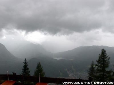 Gewitter über Mittenwald