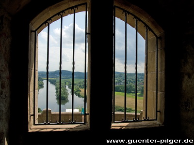 Aussicht von der Zwischenetage