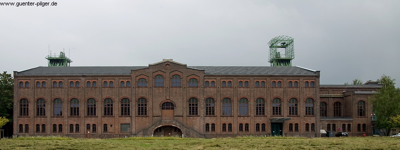 Die Maschinenhalle von 1909 - Westseite