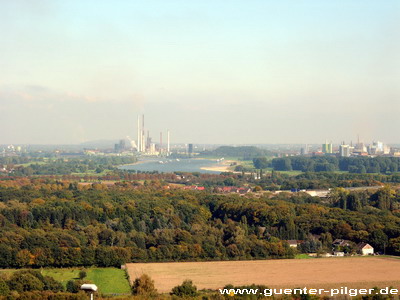  Rhein stromabwärts Richtung Duisburg Beeckerwerth