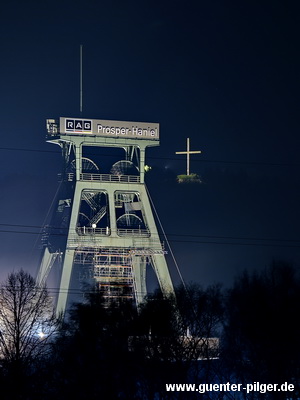 Zeche Prosper mit Bergkreuz