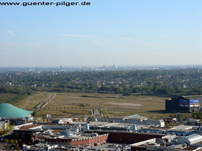 Blick von der Aussichtsplattform Richtung Essen