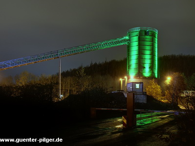 Silo an der Prosperstraße gegenüber der Kokerei