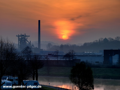 Sonnenaufgang Hattingen - Henrichsthütte