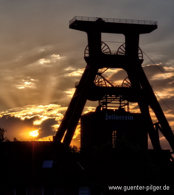 Sonnenuntergang Zollverein