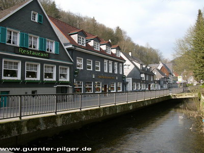 Solingen, Stadtteil Burg, am Fuße der Burg