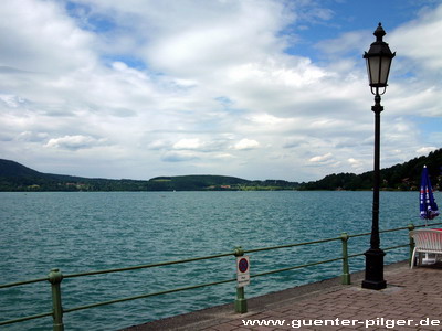 Der Tegernsee Richtung Norden