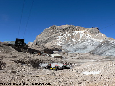 Zugspitzplatt mit Schneefernerkopf